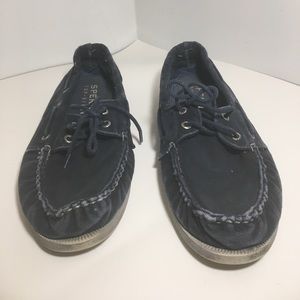 Sperry topsider denim